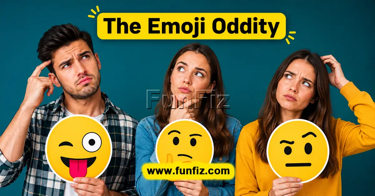 Find the 'Different Emoji' in this grid.