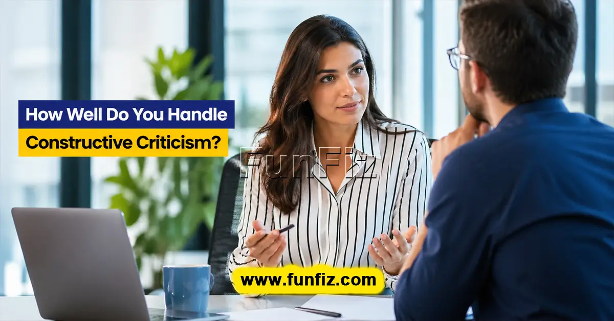 Como você lida com críticas construtivas?