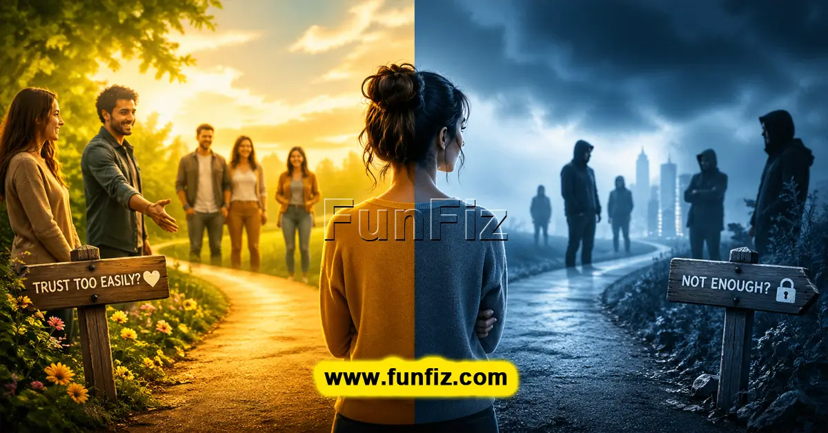 Ti fidi troppo facilmente delle persone o non abbastanza?