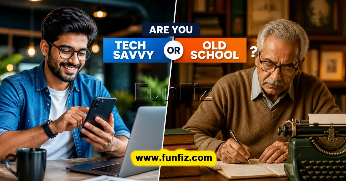 Sei 'Tech Savvy' o 'Old School'?