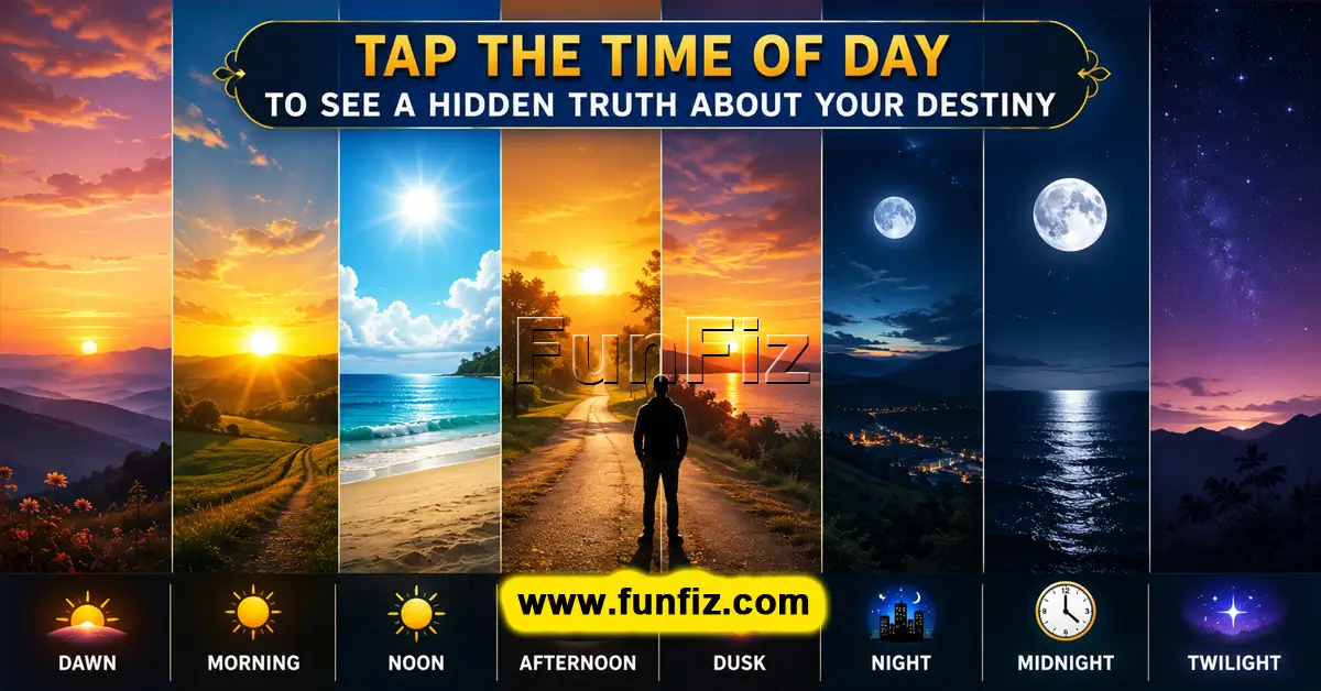 Tap The Time Of Day To See A Hidden Truth About Your Destiny